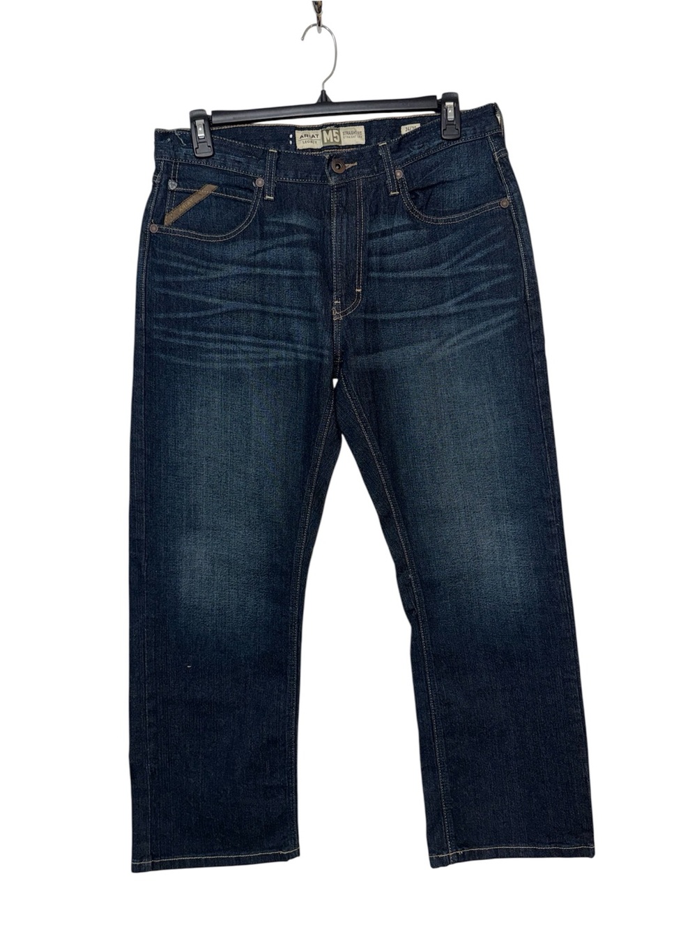 Ariat Men's Indigo Straight-Leg Jeans